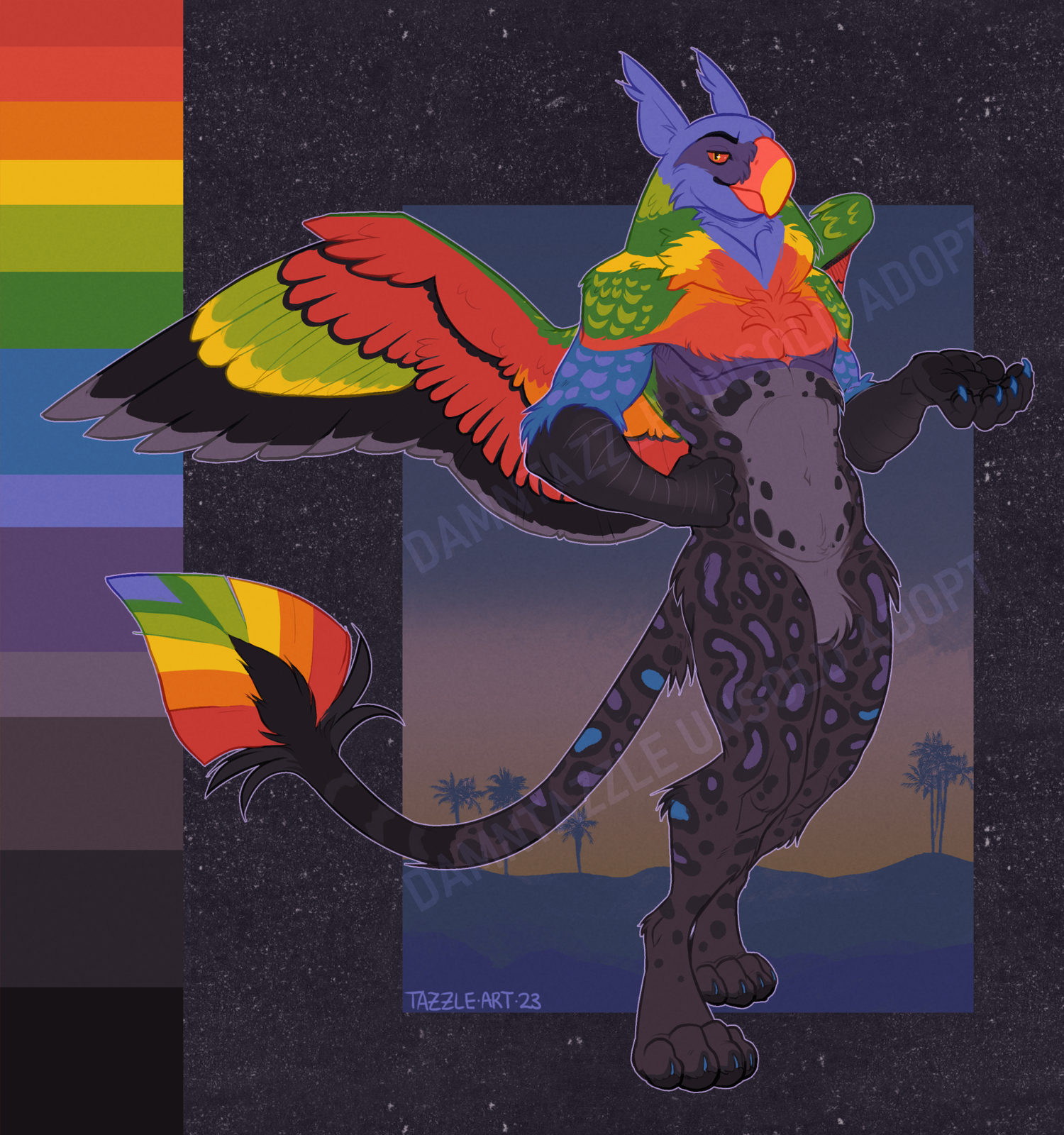 "Rainbow Lorikeet" Adopt Ref
